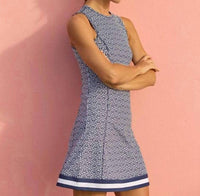 Southern Tide - Lyllee ST Geo Printed Performance Dress
