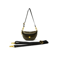 THINK ROYLN Women's Shining Star Bag in shiny dark olive - women's bag