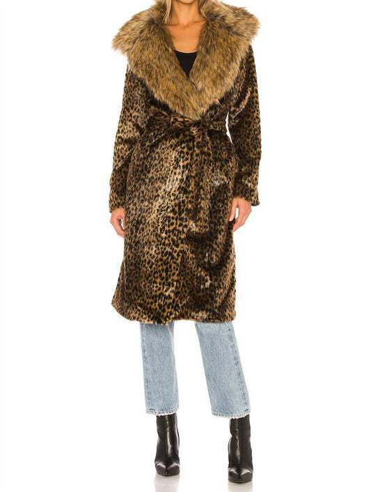 Minnelli Faux Fur Jacket