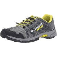 Columbia Men's Mountain Masochist Iv Shoes in black grey yellow - men's shoe - detail view