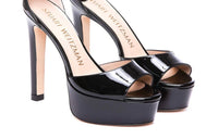 Stuart Weitzman - Women's Disco Nudistcurve Leather Sandals