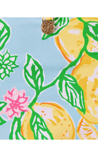 Lilly Pulitzer Clancy Bikini Bottoms in bluette make lemonade - women's swimwear - view 4