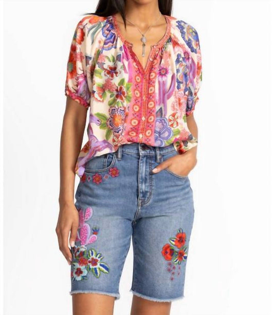 Johnny Was - AVAH BUTTON DOWN SHIRT