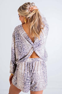 Snake Knit Short