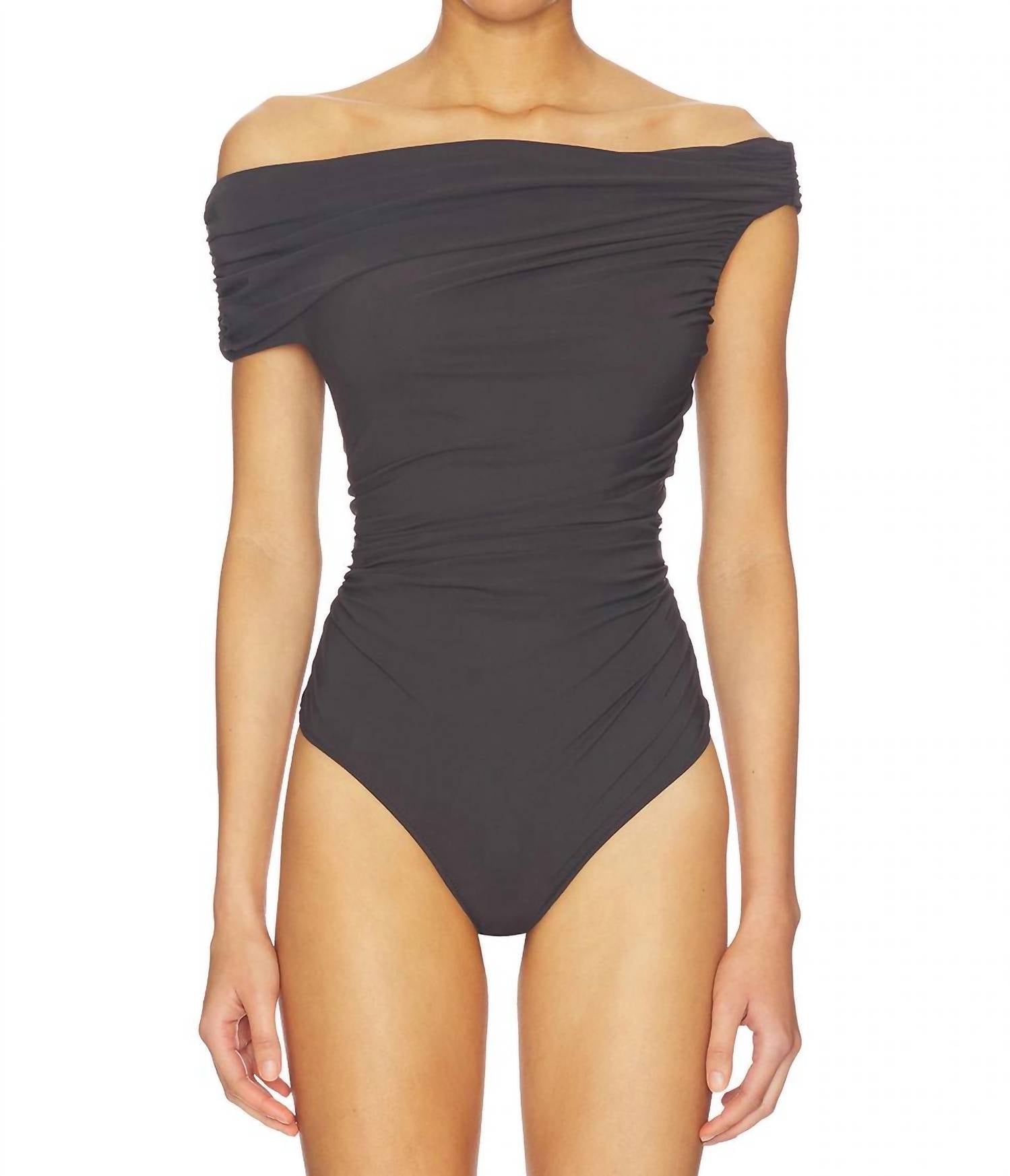 Agolde - Sherilyn Off The Shoulder Bodysuit