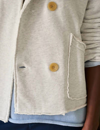 Frank & Eileen - Mini Belfast Crop Fleece Peacoat