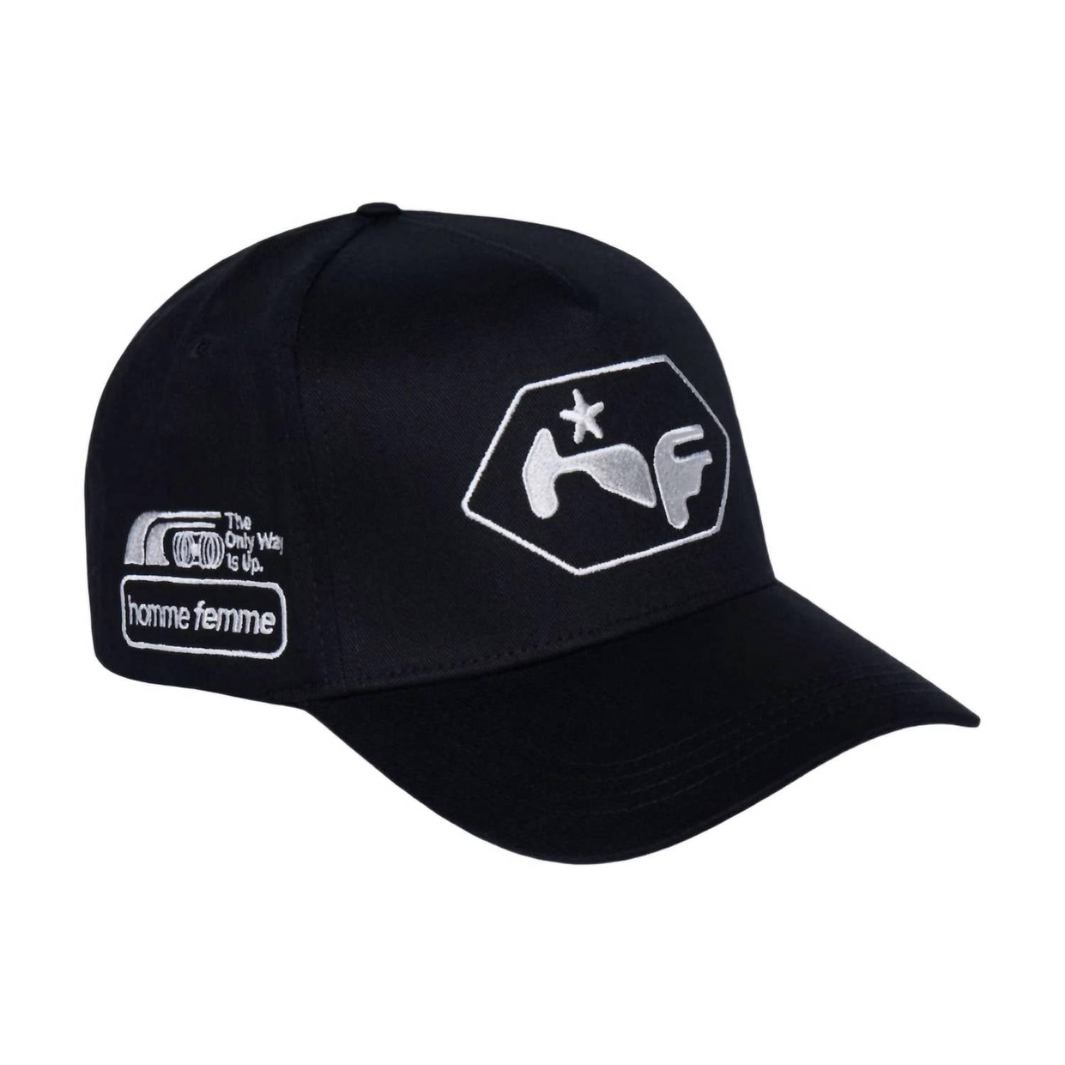 Homme + Femme Men's La Performance Hat in ultra black - men's hat