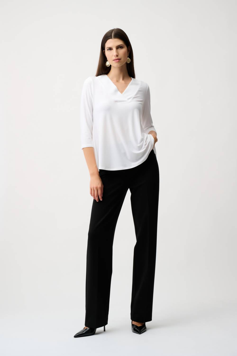 Joseph Ribkoff - FORMAL HIGH WAISTED TROUSERS