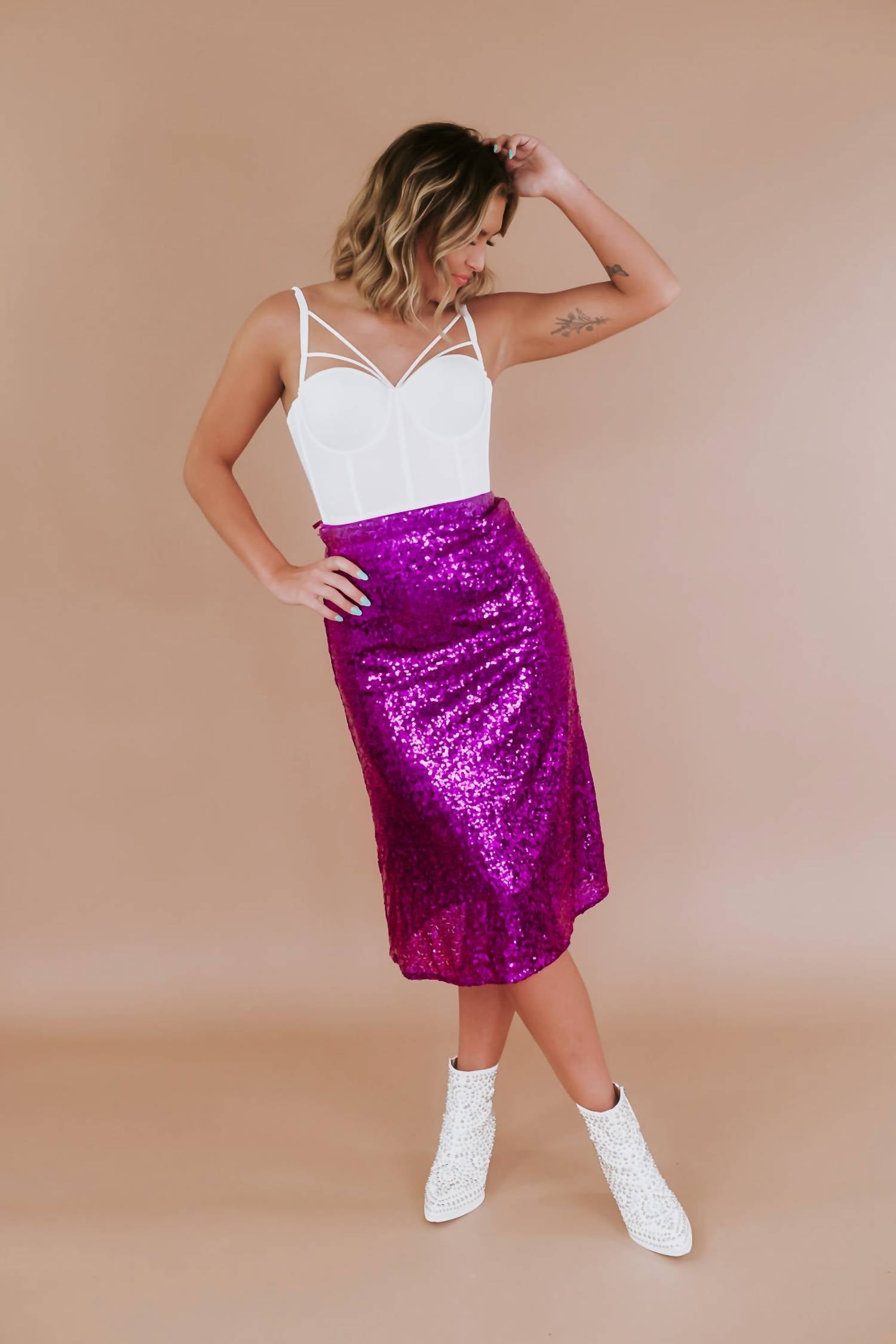Everyday Chic Boutique - More Of Glam Sequin Skirt