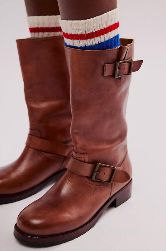 Free People - Women's Ride Or Die Engineer Boots