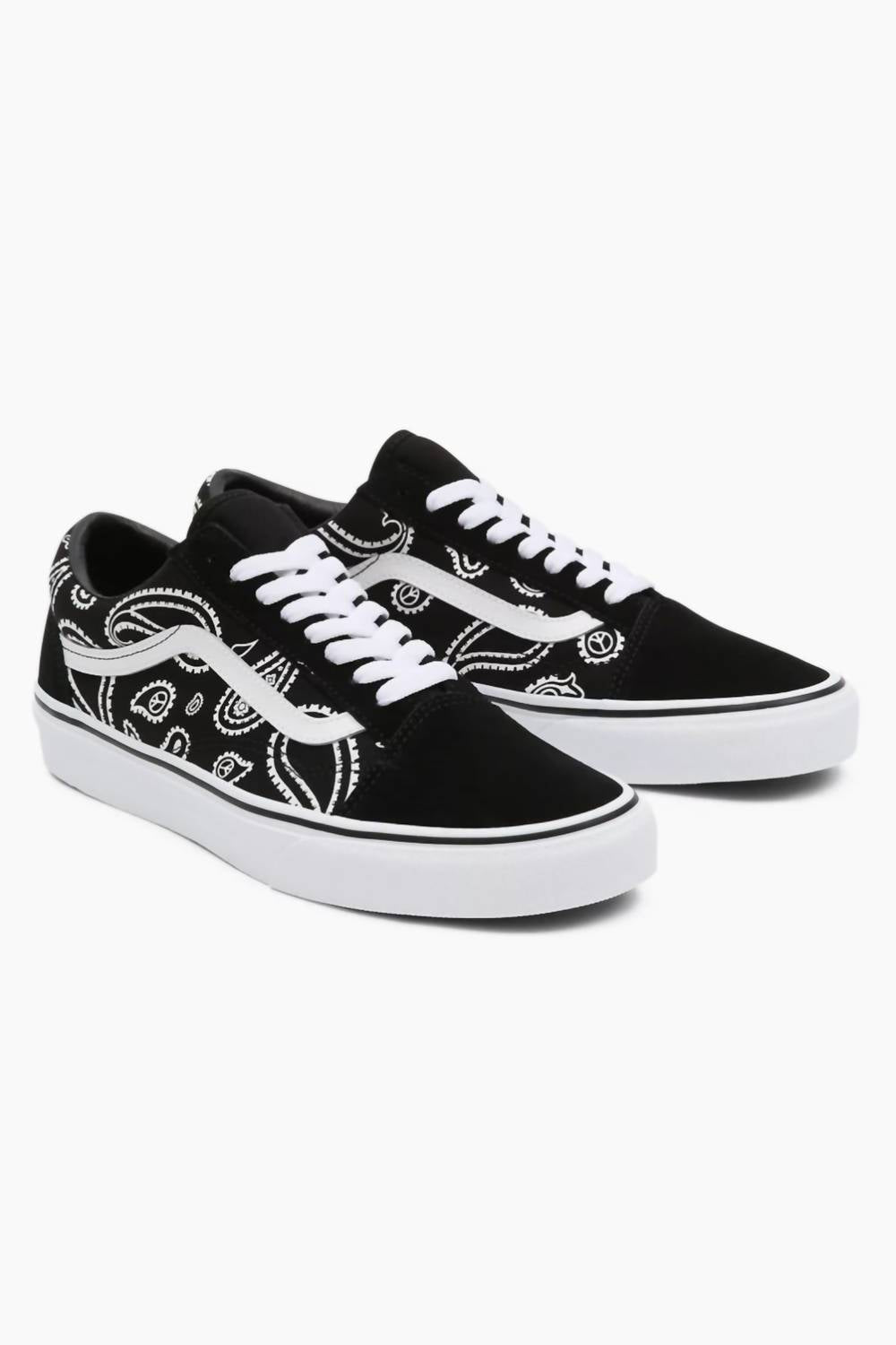 Vans - Unisex Old Skool Peace Paisley Sneakers