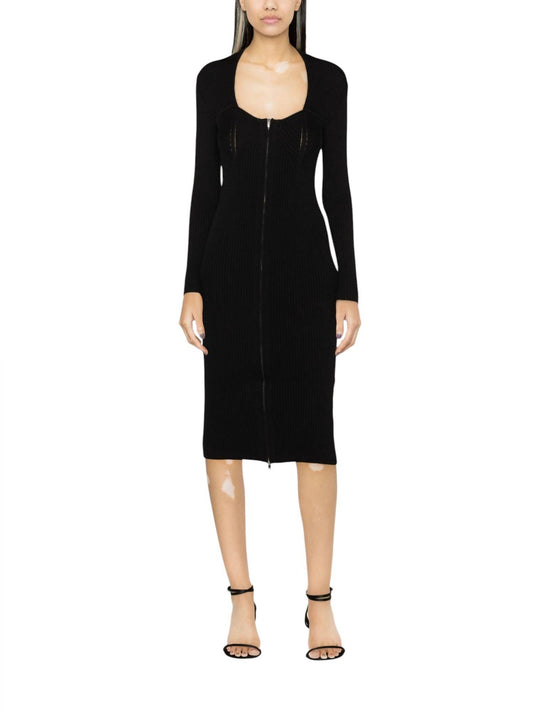 Isabel Marant - ZAEL LONG SLEEVE KNIT DRESS