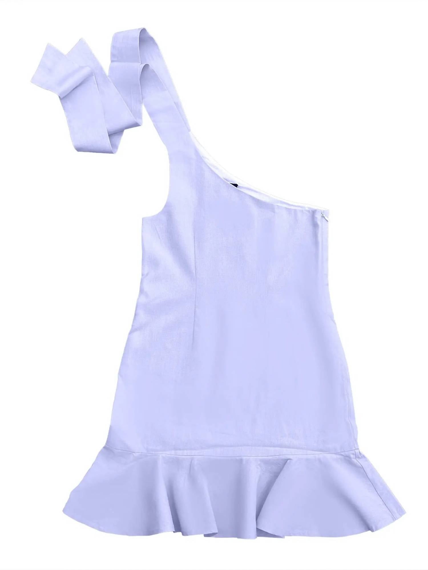 Little Olin - Girls One Shoulder Dress