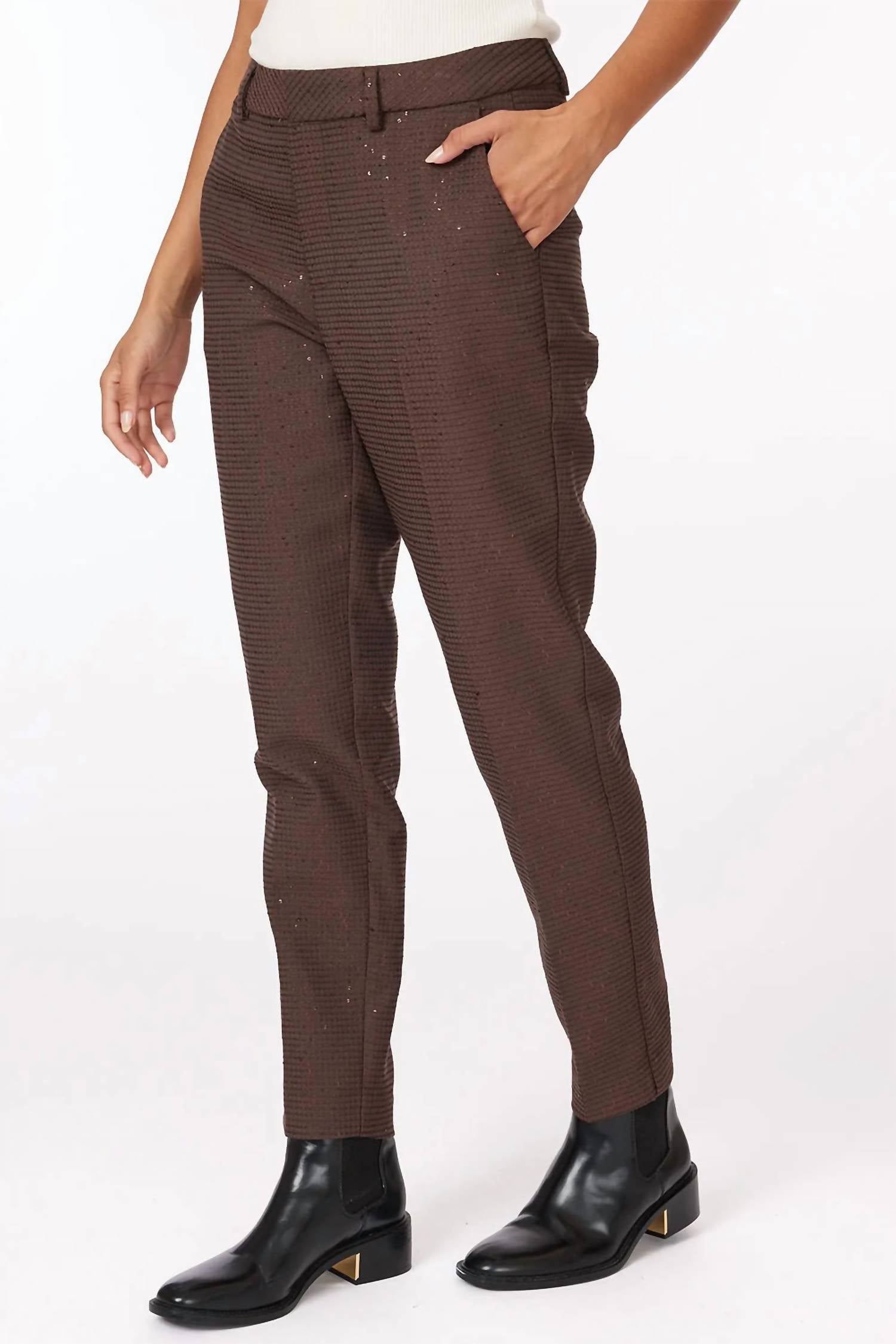 Scotch & Soda - Lowry Sequined Jacquard Pant