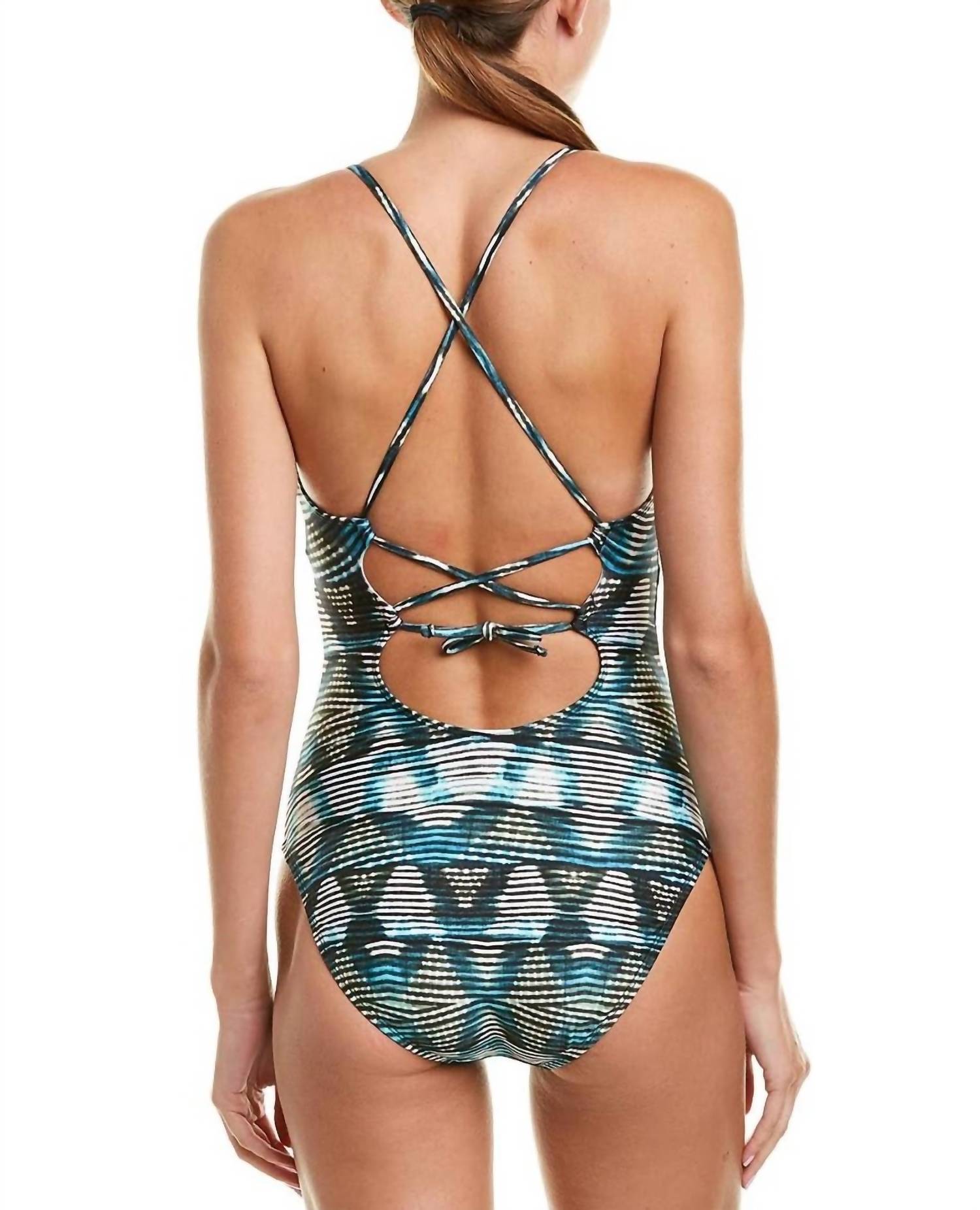 La Blanca - RE-FRESH V-PLUNGE CROSS BACK ONE PIECE