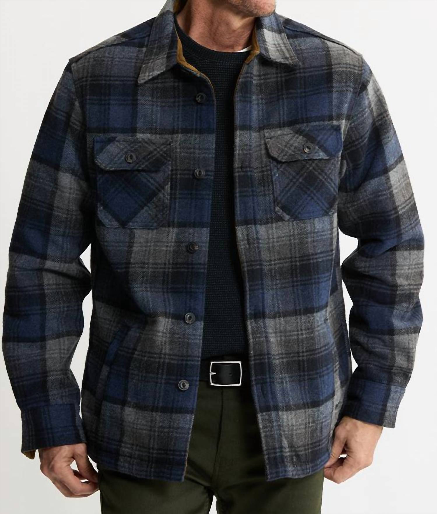 Jachs New York - Thermal Lined Wool Blend Shirt Jacket