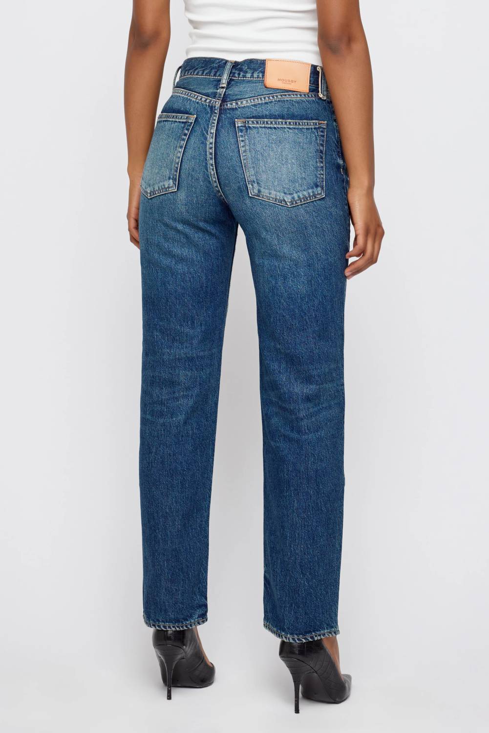 Moussy - Leyden Straight Leg Jeans