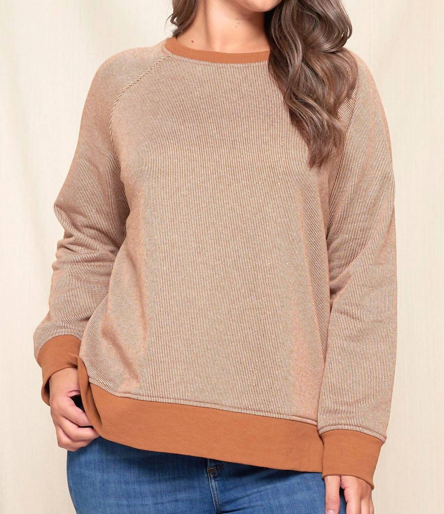 Doe And Rae - Curvy Piper Side Zipper Top