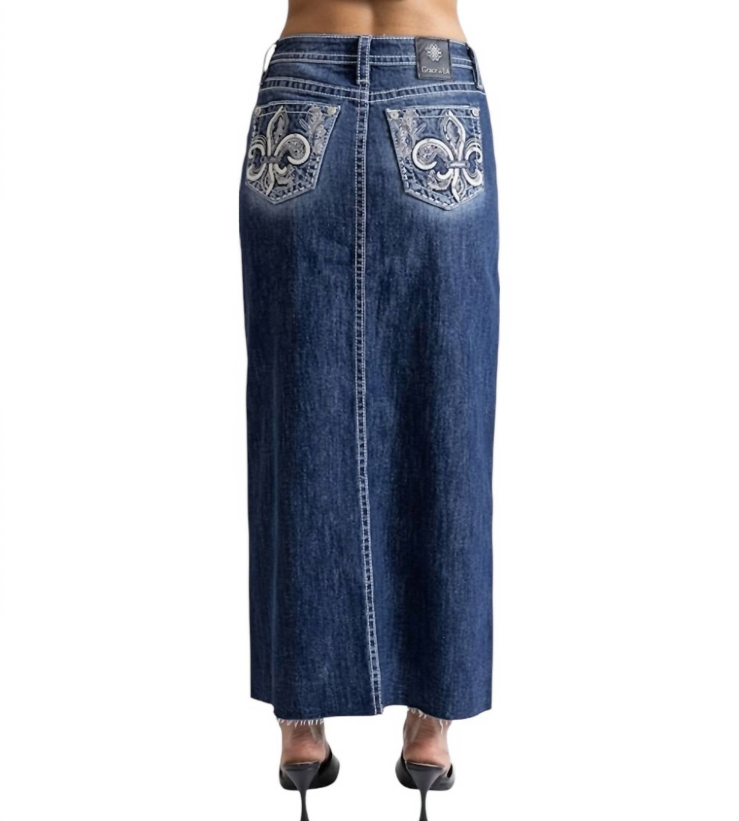 Miss Me - Mid Rise Maxi Skirt
