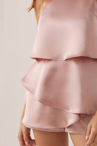 Idem Ditto - Tiered Sleeveless Mini Romper