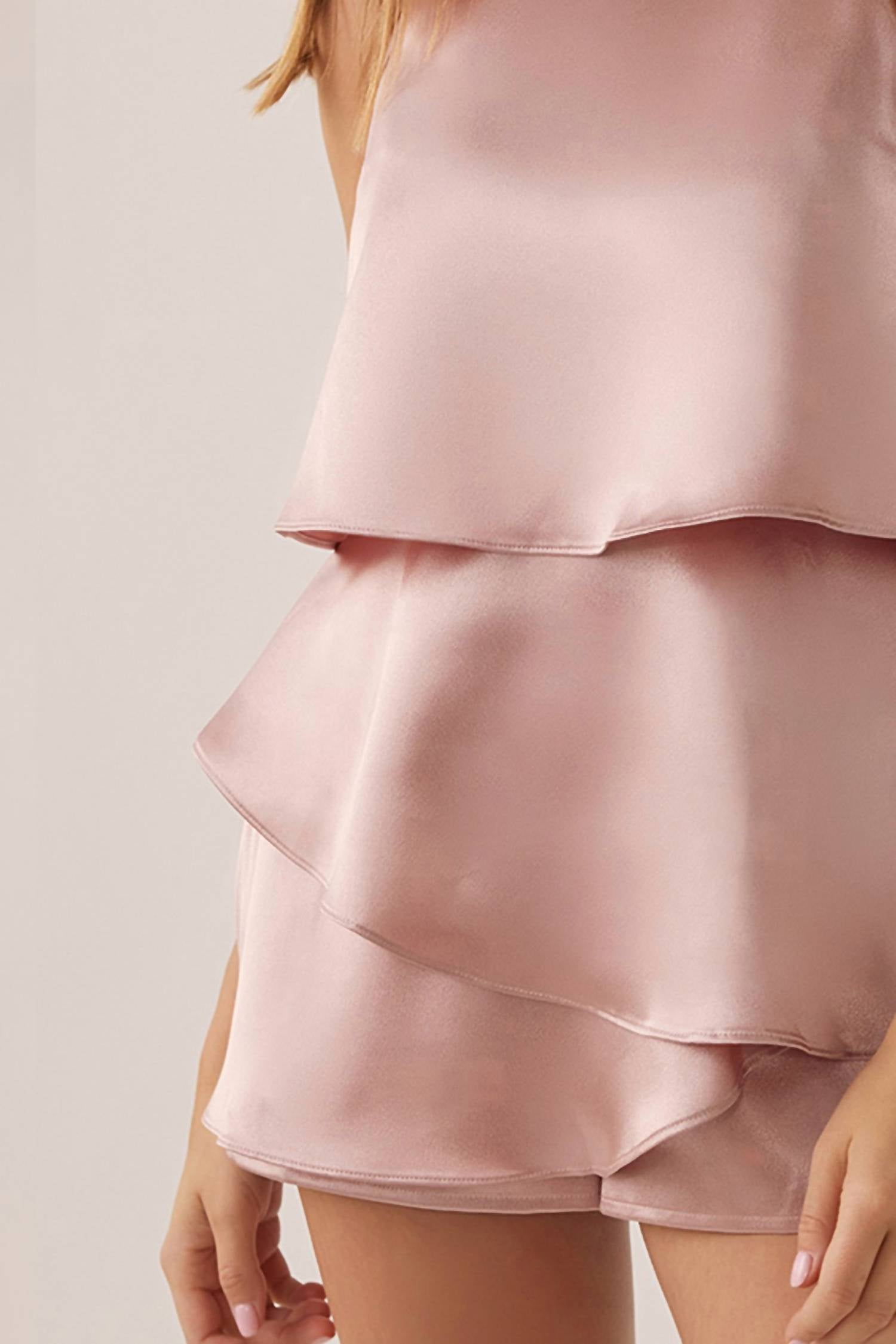 Idem Ditto - Tiered Sleeveless Mini Romper