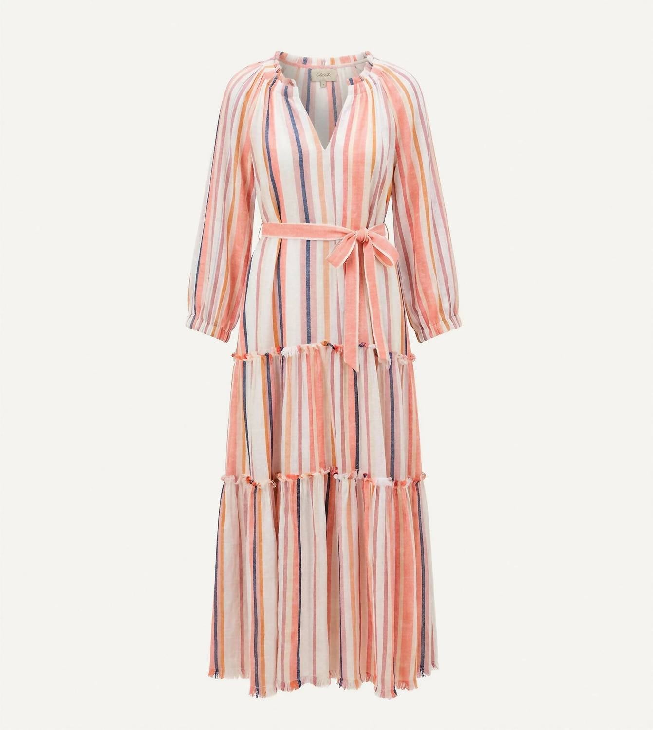 Cleobella Wisteria Midi Dress in ivory multi - women's dress - view 6