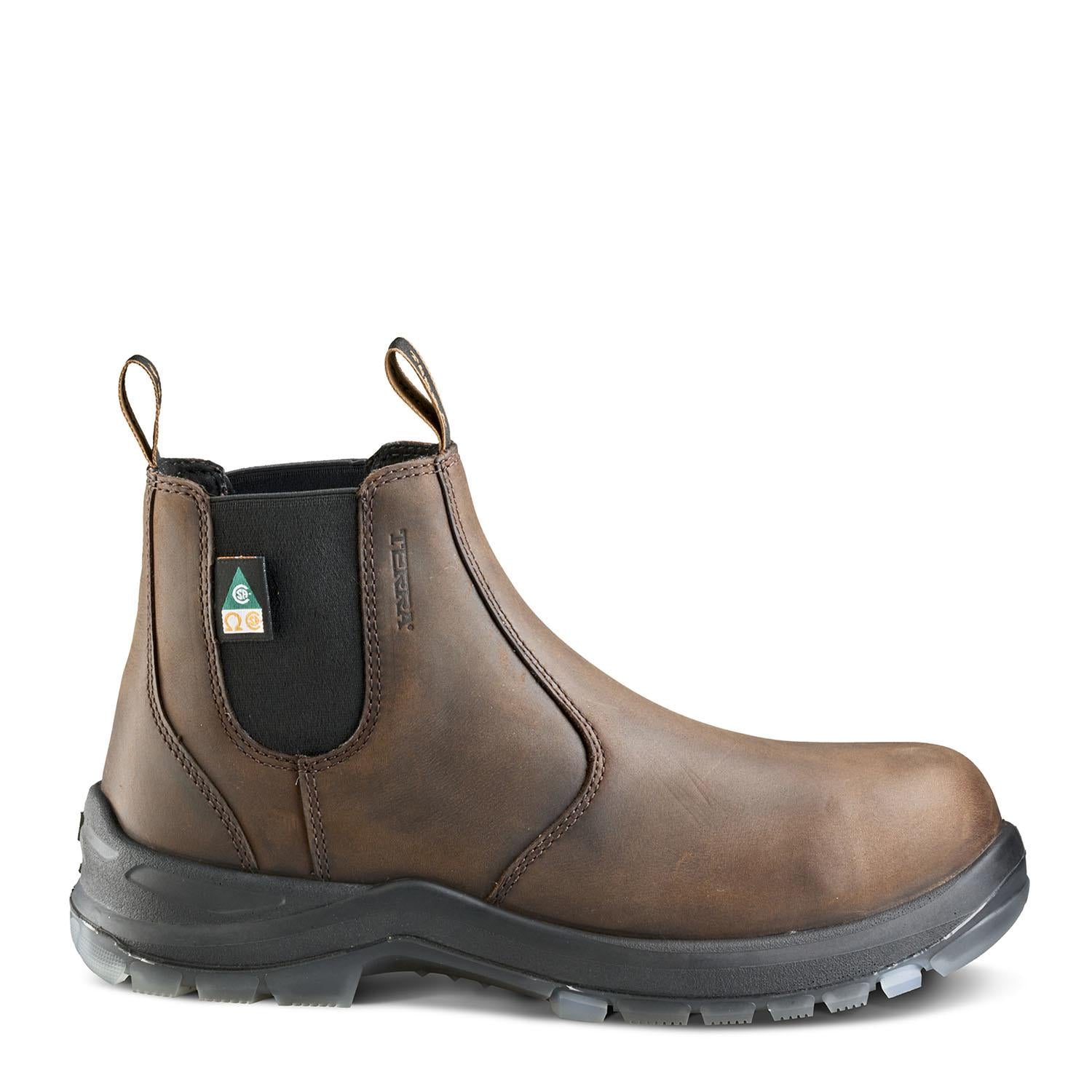 Terra - Men's Murphy 6" Composite Toe Pull-on Safety Work Boot