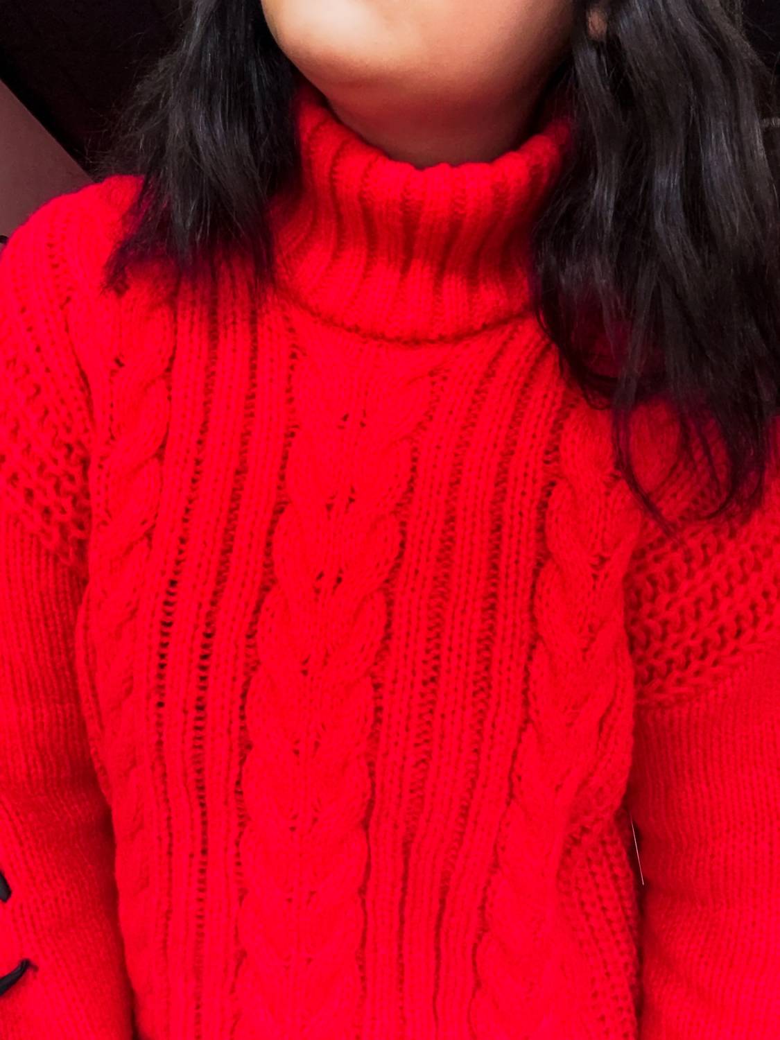 Promesa - Be My Sweetheart Cable Knit Dress