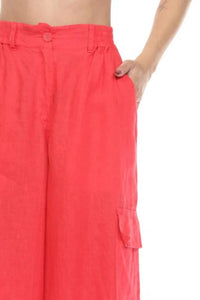 Johnny Was - DRAWSTRING HEM CARGO PANT MARISOL