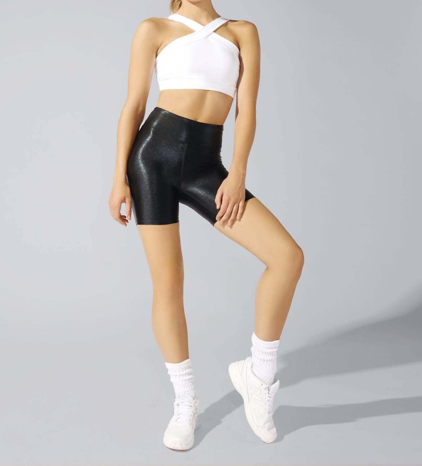 HEROINE SPORT X Front Neck Bra in white - women's intimate