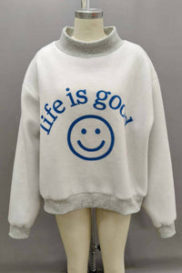 Bucketlist - Life is Good Reversible Sweatshirt
