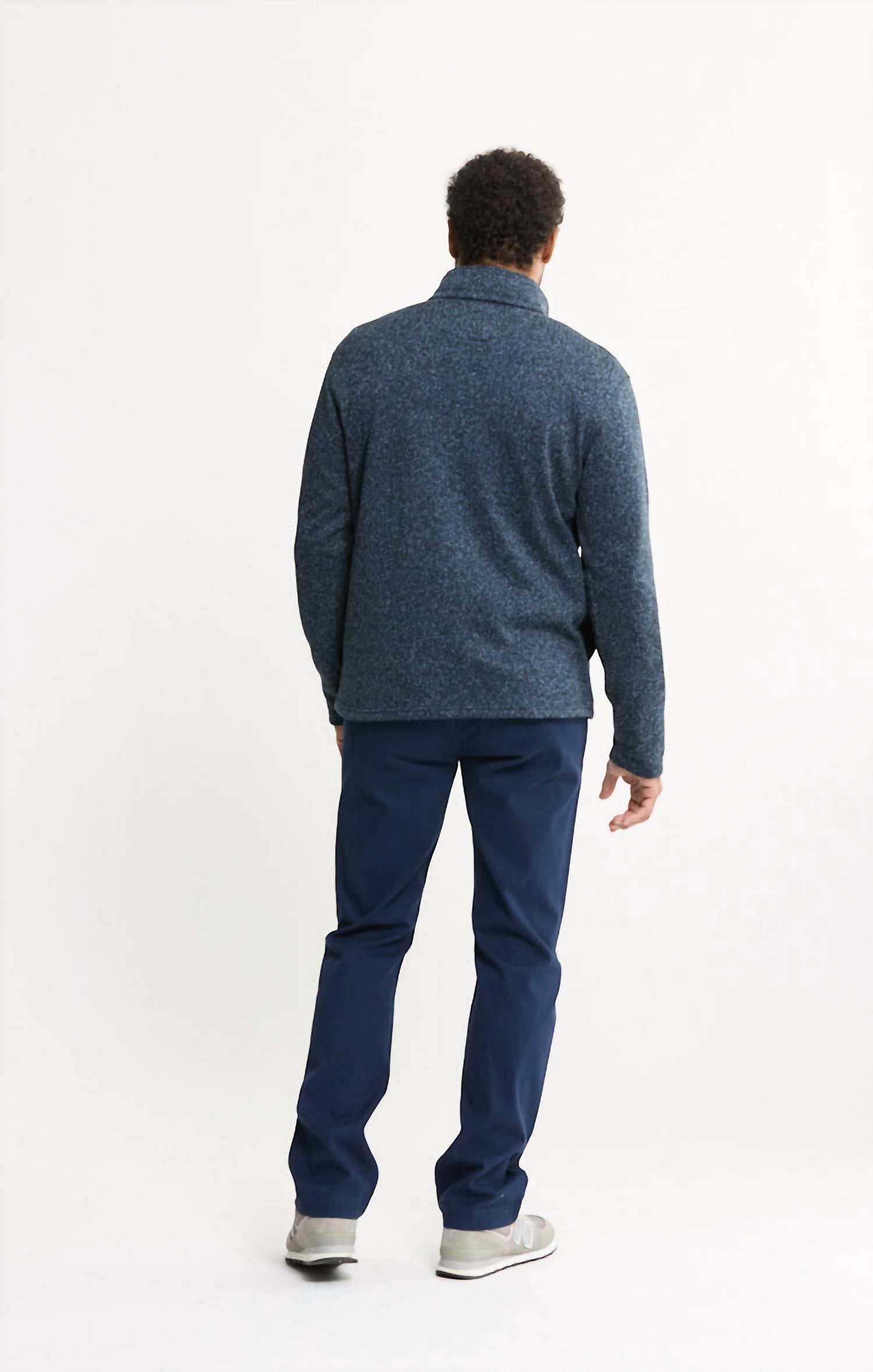 Jachs New York - Stretch Fleece Quarter Zip Pullover Sweater