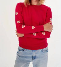 J. Society - Heart Cut Out Sweater