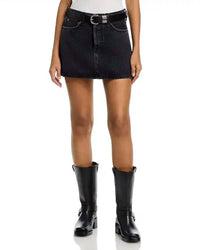 Re/Done - Classic A-line Cotton Skirt