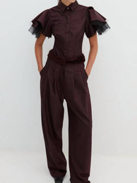 Shwetambari - Modern Puff Victorian Top