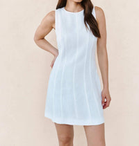 Bella Dahl - Seamed Zip Back Mini Dress