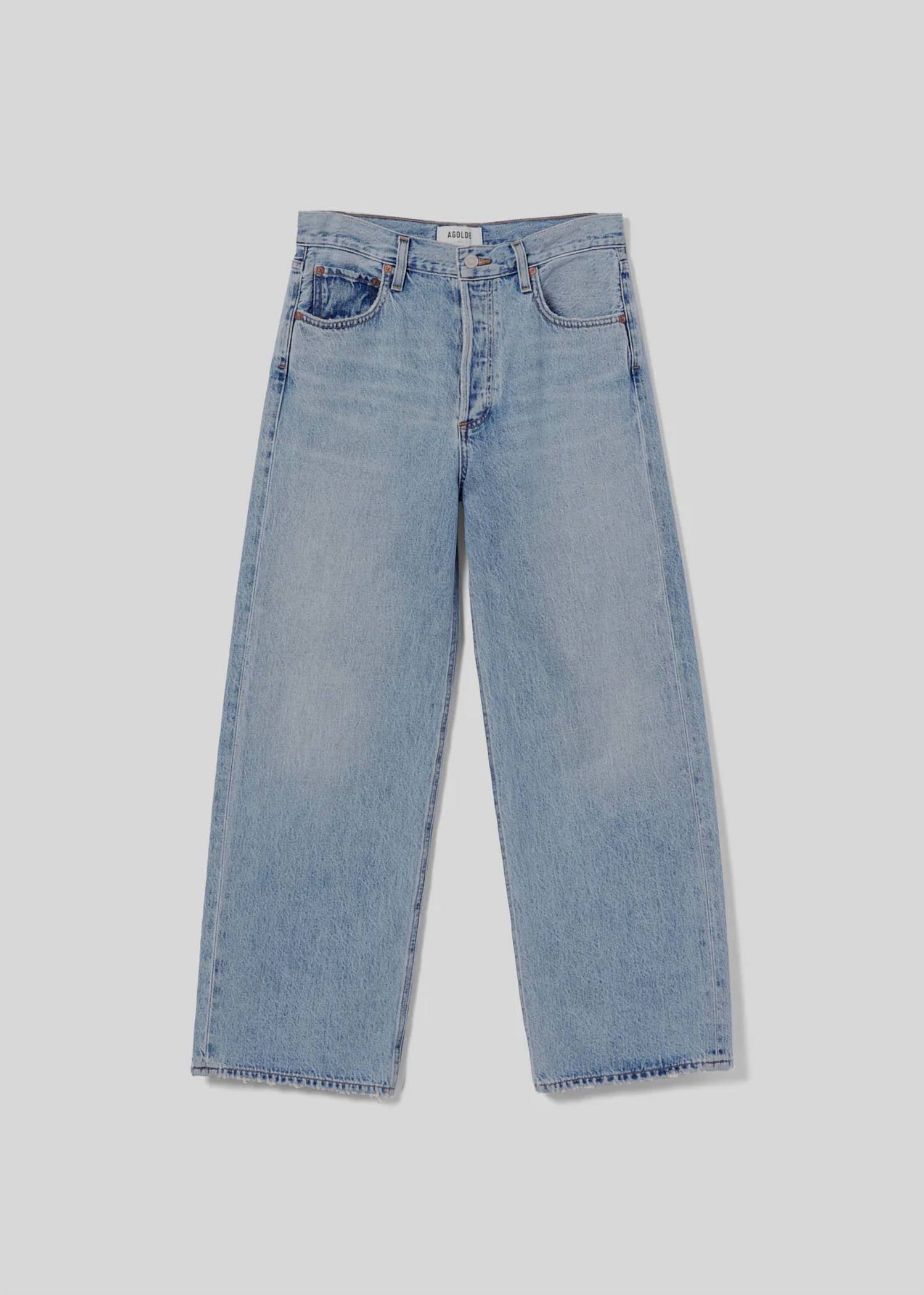 Agolde - Ren High Rise Wide Leg Jeans