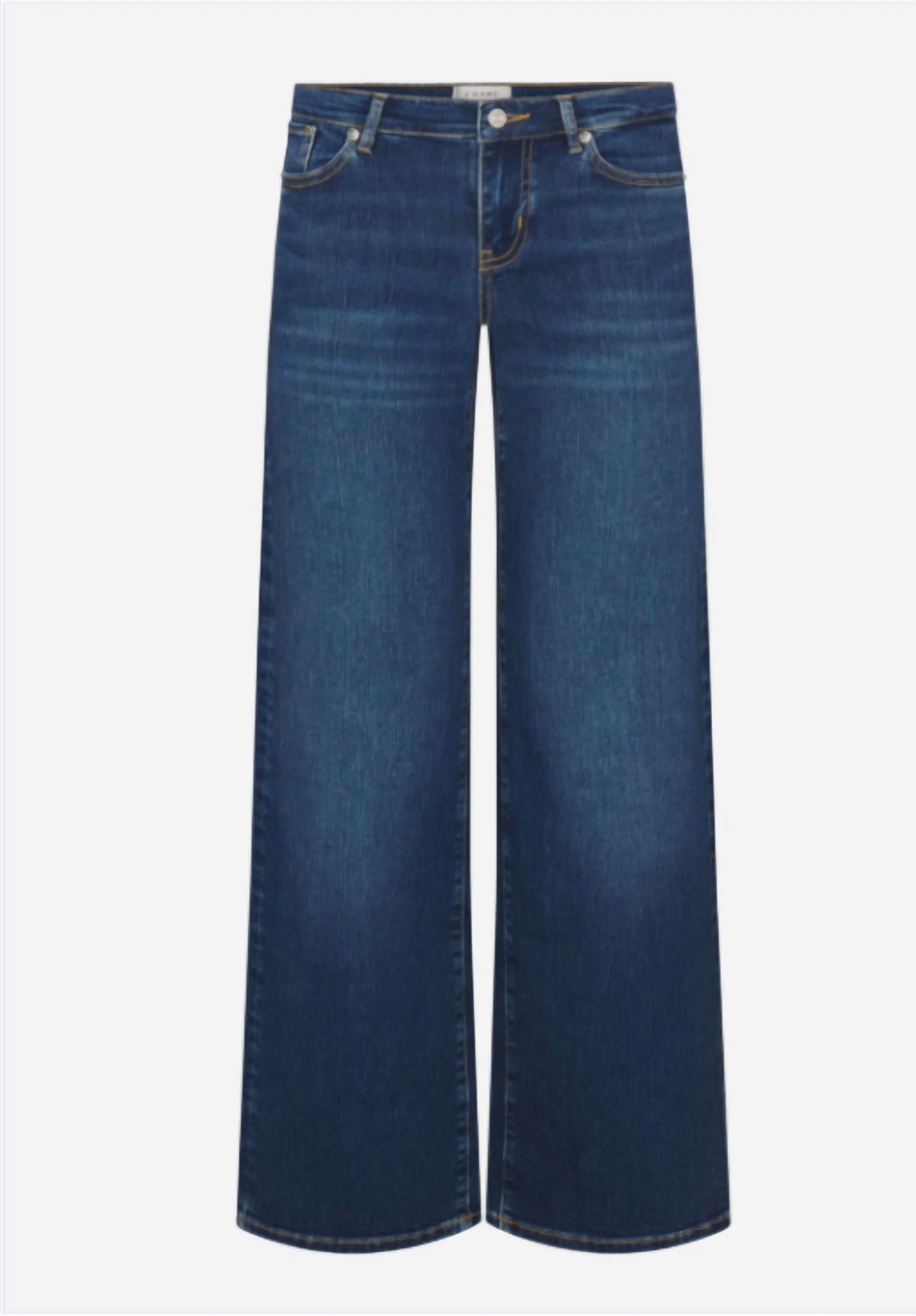 Frame - Low Rise Slim Palazzo Jeans