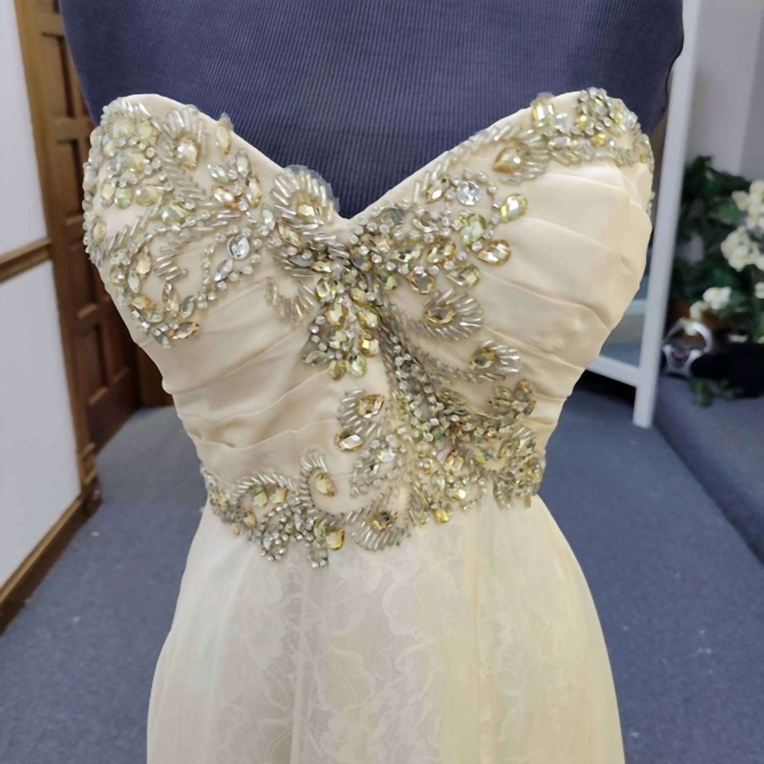 Karishma Creations - Women's Strapless Flowy Dress