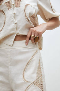 Suncoo - Brest Embroidered Short