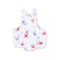 Angel Dear - Kids Crayon Crabs Muslin Sunsuit