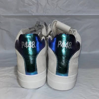 P448 Women's Thea Mid Cloud Sneakers in white gray - women's sneaker - view 6