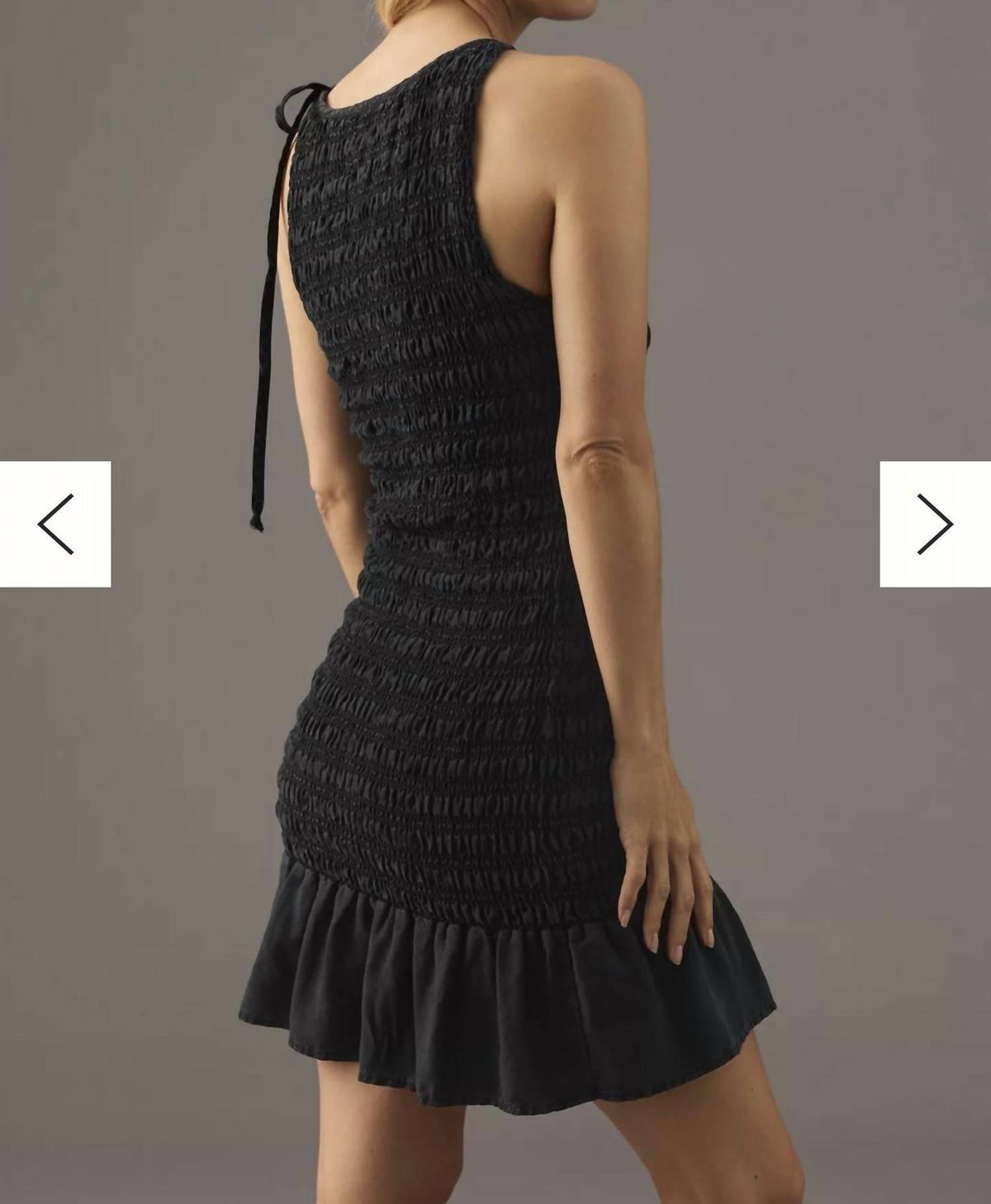 Bella Dahl - SMOCKED SLEEVELESS DRESS