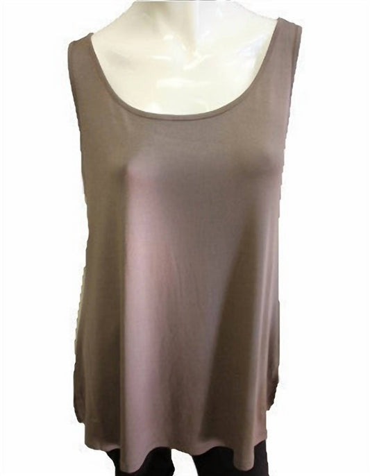 BRA-FRIENDLY TANK TUNIC