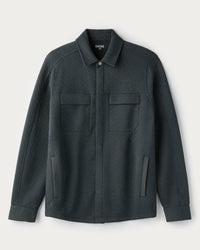 RHONE Weekender Shacket in pine grey - men's jacket - alternate view