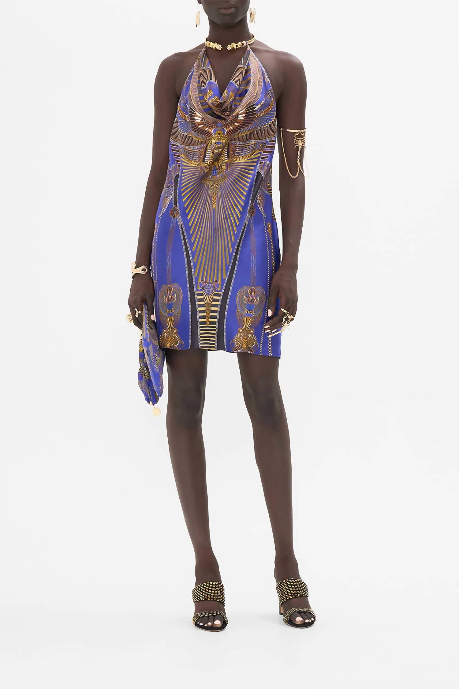 Camilla - Draped Short Dress
