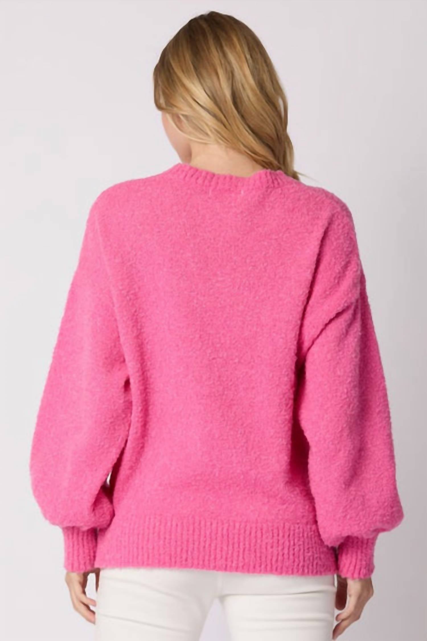 Peach Love - Tinsel Tree Sweater