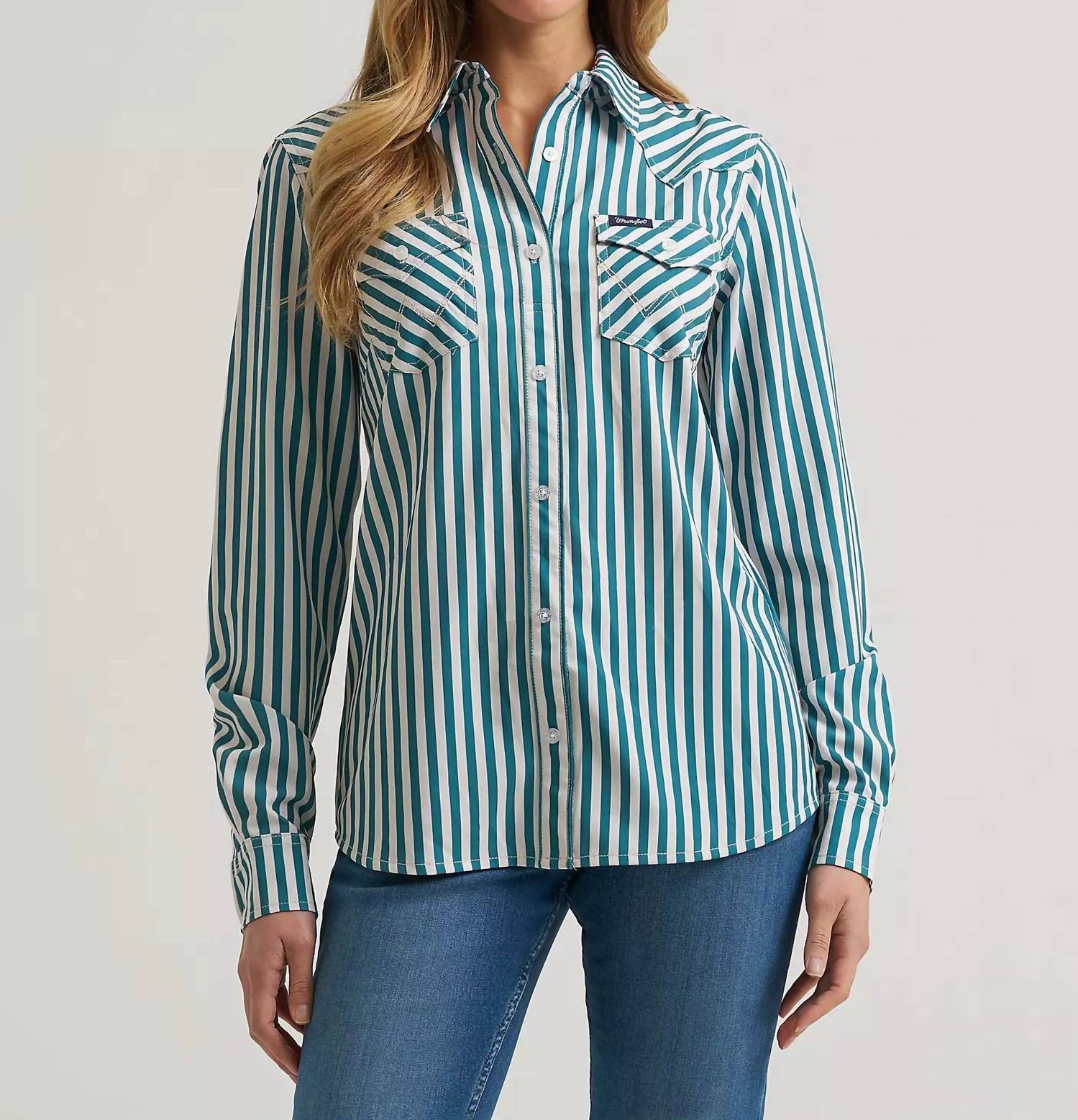Wrangler - Stripe Performance Shirt