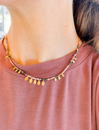 ISABEL MARANT Women's Elyas Short Necklace in rosewood - women's jewelry - view 4