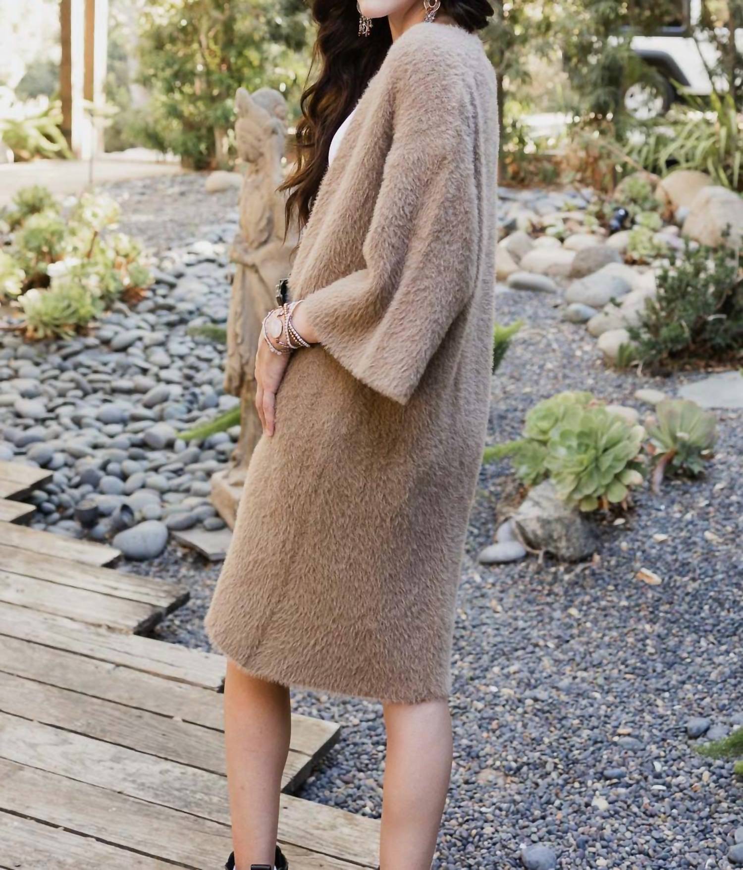 Leto - Ultra-soft Luxe Mohair Knit Cardigan